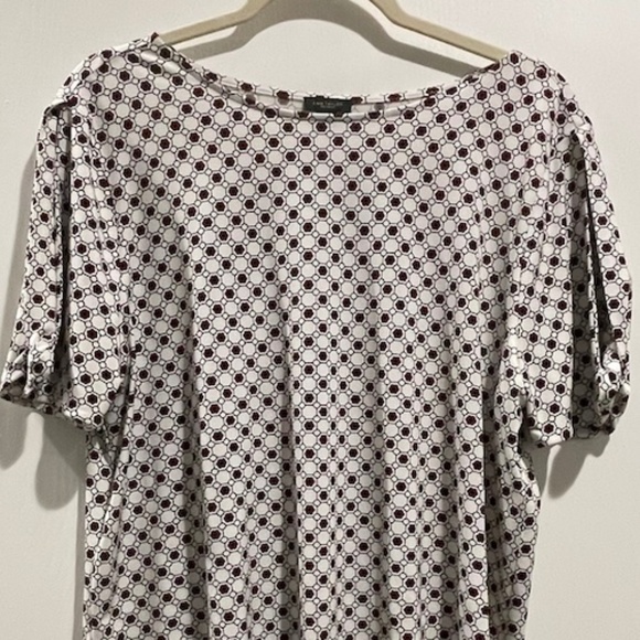 stretch jersey knit top - Picture 1 of 2